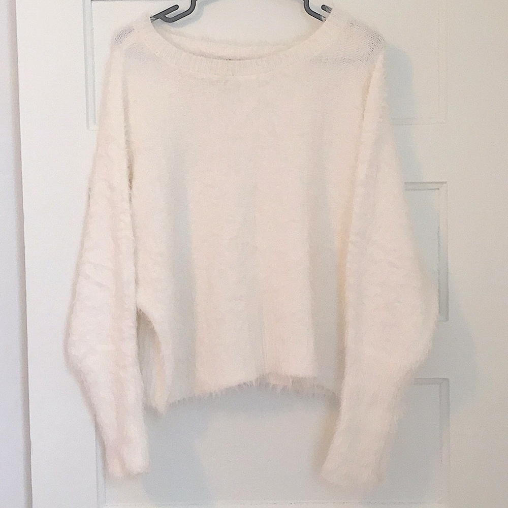 Ultra Soft White Sweater